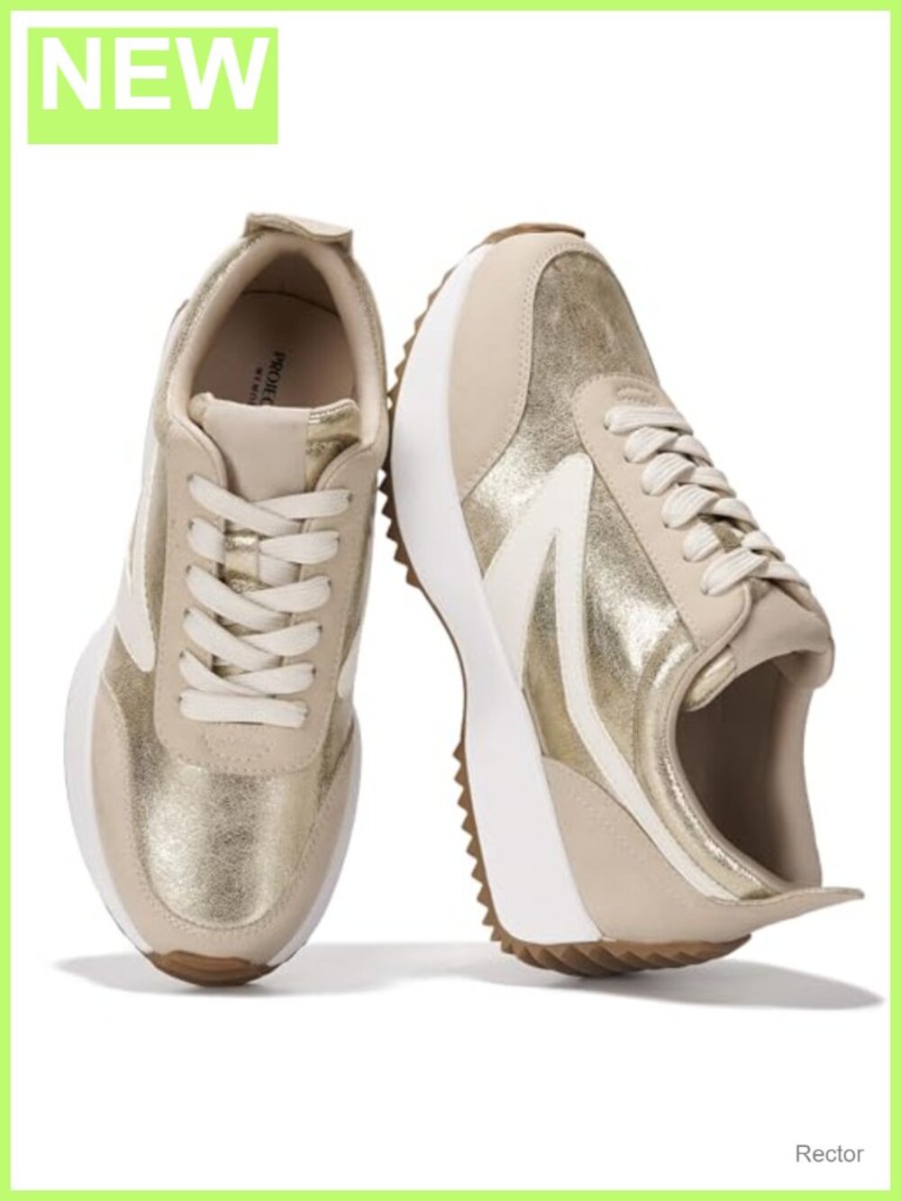Memory Foam Sneakers for Women Non-Slip Lace-Up Walking Shoes